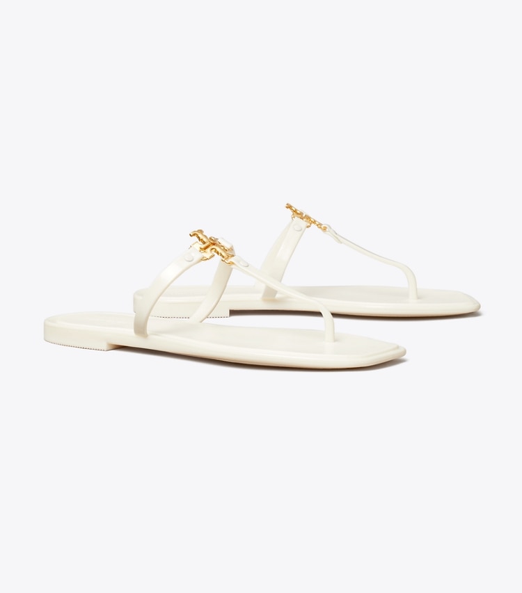 TORY BURCH ROXANNE JELLY - Ivory / Gold