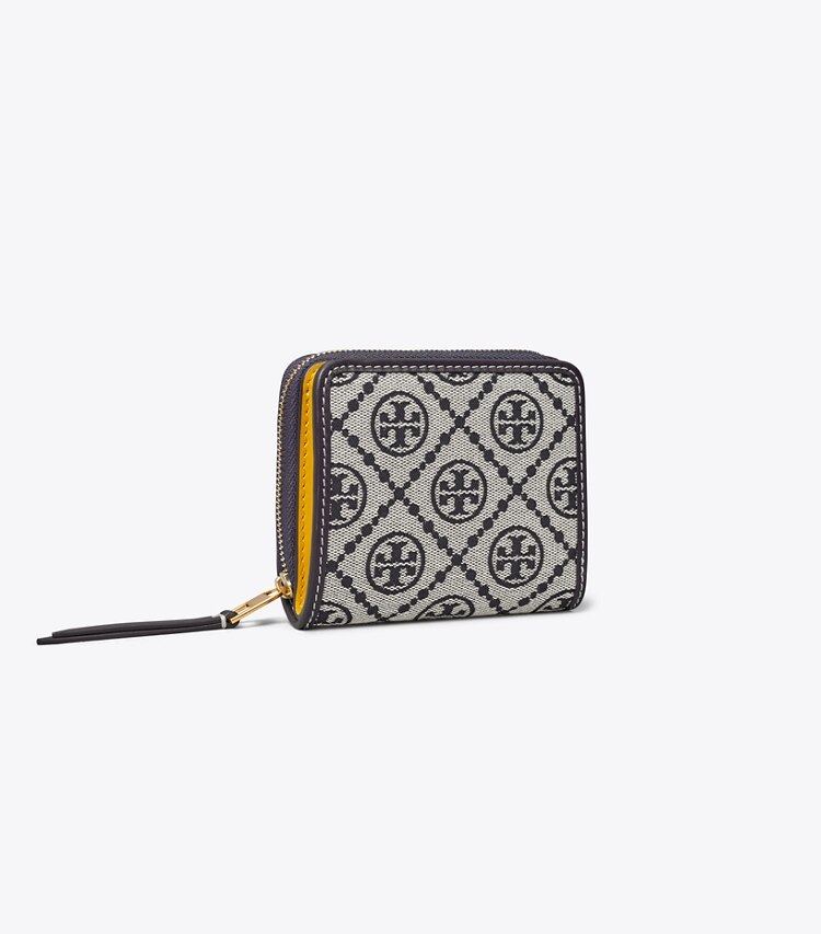 TORY BURCH T MONOGRAM BI-FOLD WALLET - Tory Navy