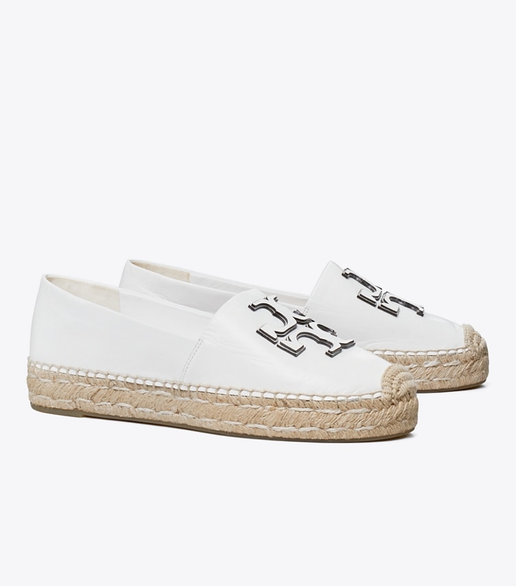 TORY BURCH INES PLATFORM ESPADRILLE - Gardenia