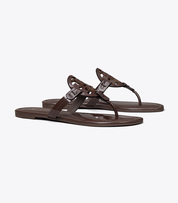 TORY BURCH MILLER PATENT SANDAL - Coconut