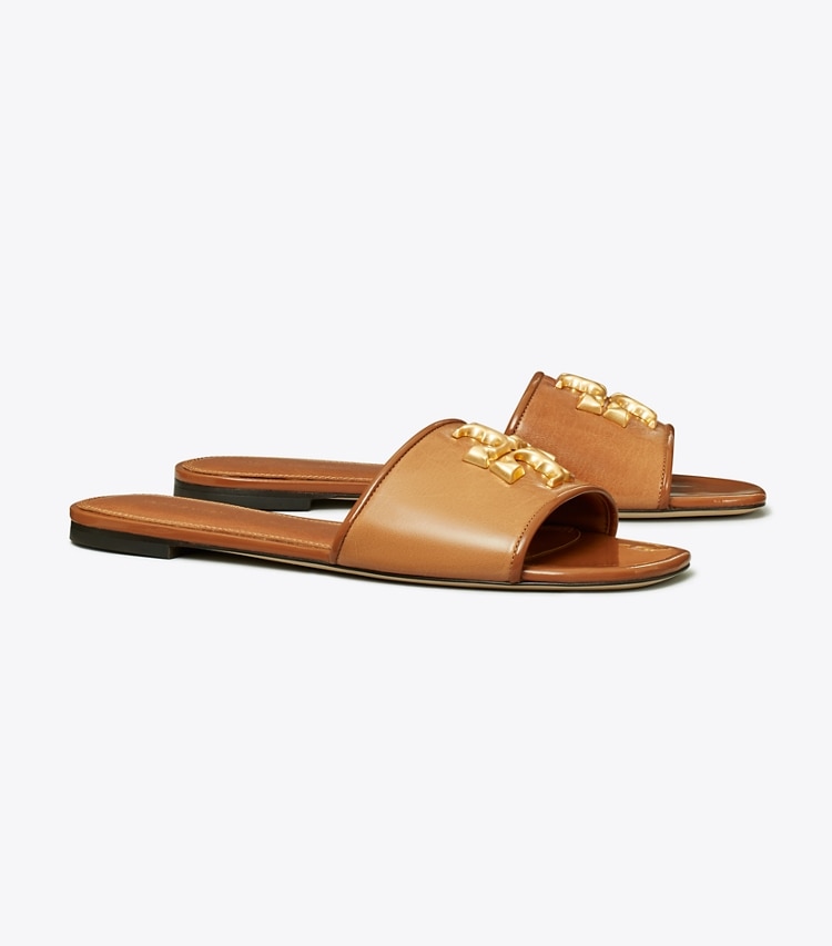 TORY BURCH ELEANOR SLIDE - Bourbon