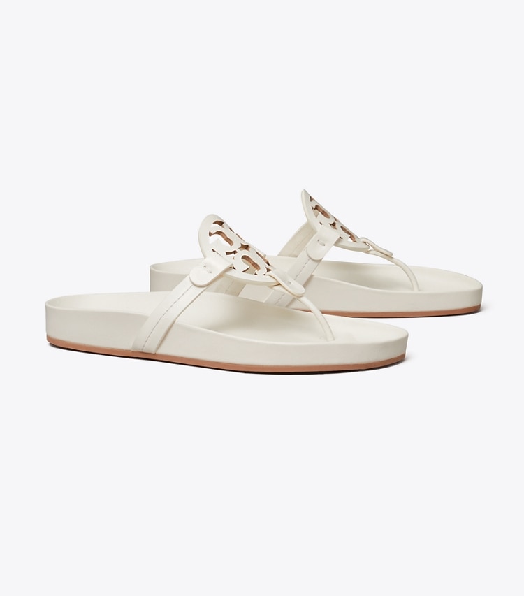 TORY BURCH MILLER CLOUD SANDAL - new ivory