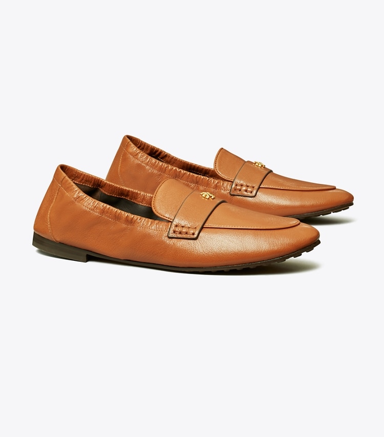 TORY BURCH BALLET LOAFER - Bourbon