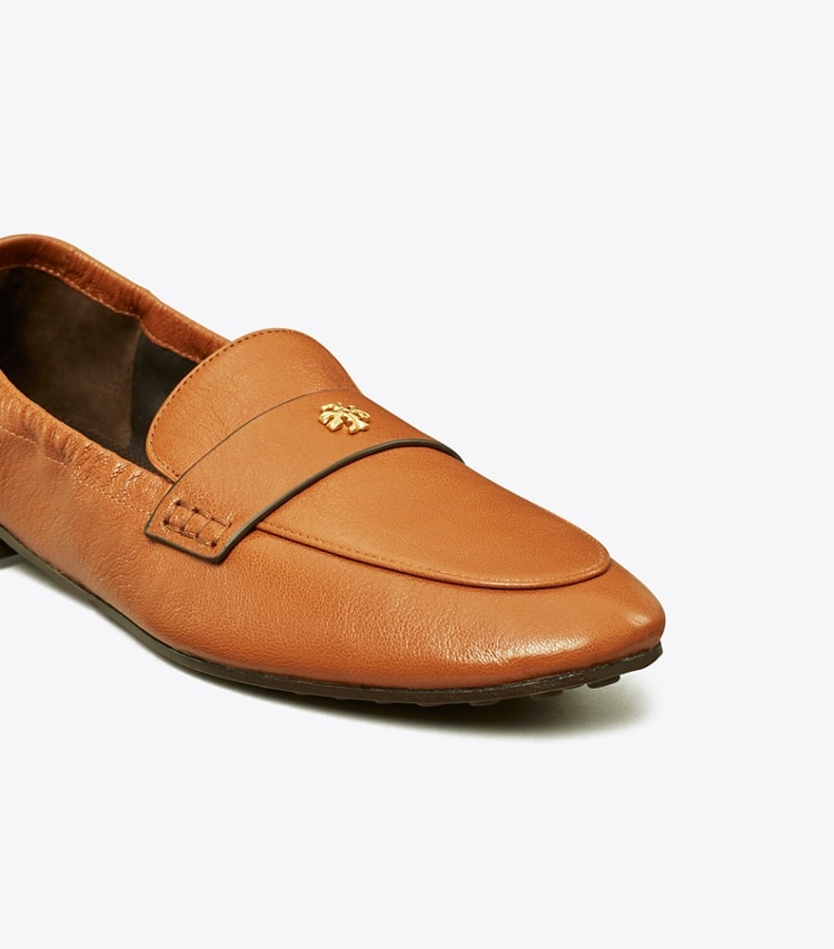 TORY BURCH BALLET LOAFER - Bourbon