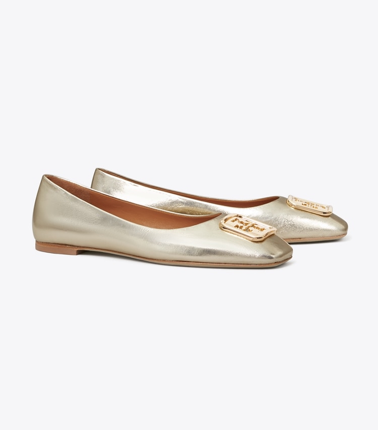 TORY BURCH GEORGIA BALLET - Spark Gold