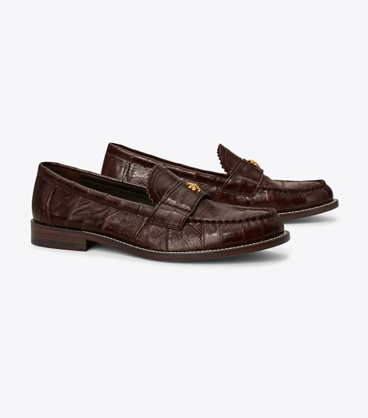 TORY BURCH CLASSIC LOAFER - Dark Brown Eel