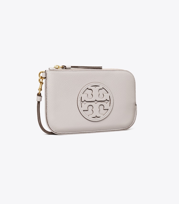 TORY BURCH MILLER WRISTLET - Bay Gray