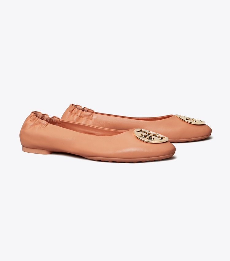 TORY BURCH CLAIRE BALLET - Sweet Tooth / Silver / Gold