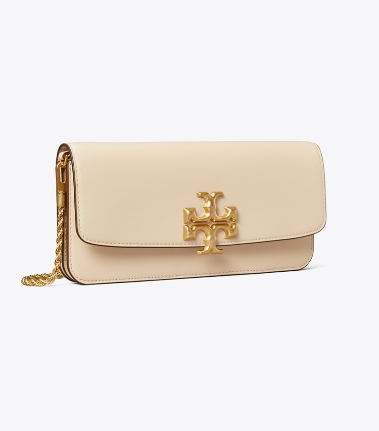 TORY BURCH ELEANOR CLUTCH - New Cream - Click Image to Close