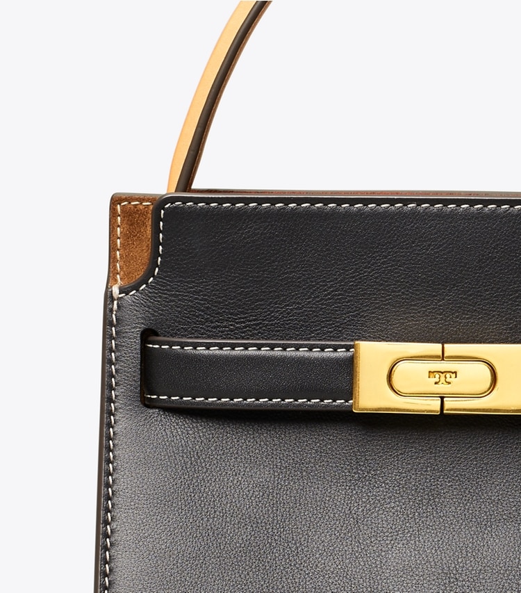 TORY BURCH PETITE LEE RADZIWILL DOUBLE BAG - Black