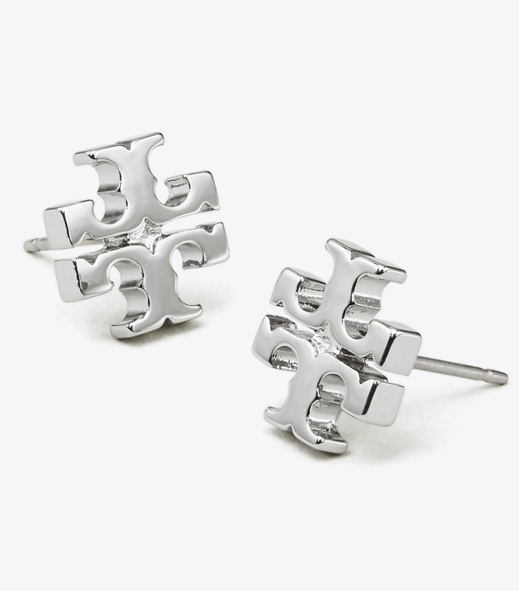 TORY BURCH KIRA STUD EARRING - Tory Silver