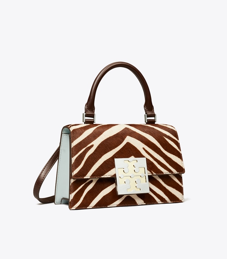 TORY BURCH BON BON CALF HAIR MINI BAG - Multi