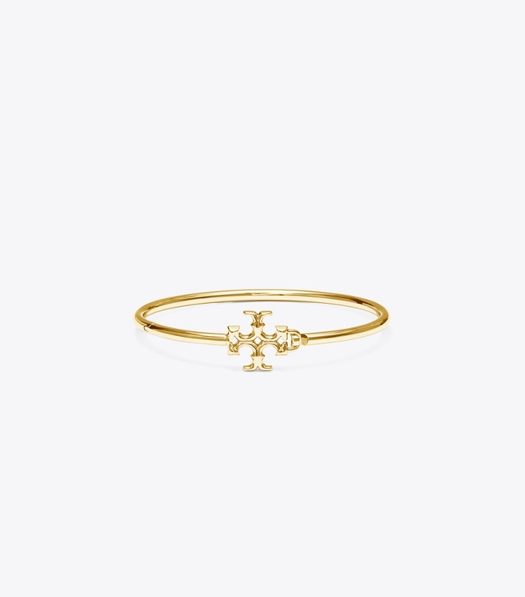 TORY BURCH ELEANOR HINGED CUFF - Tory Gold