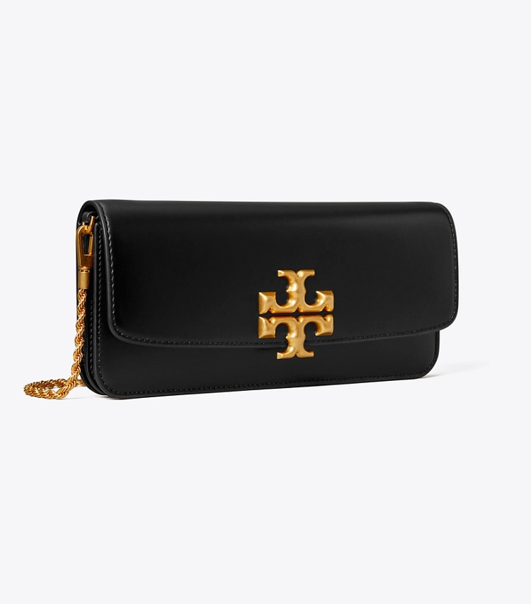 TORY BURCH ELEANOR CLUTCH - Black