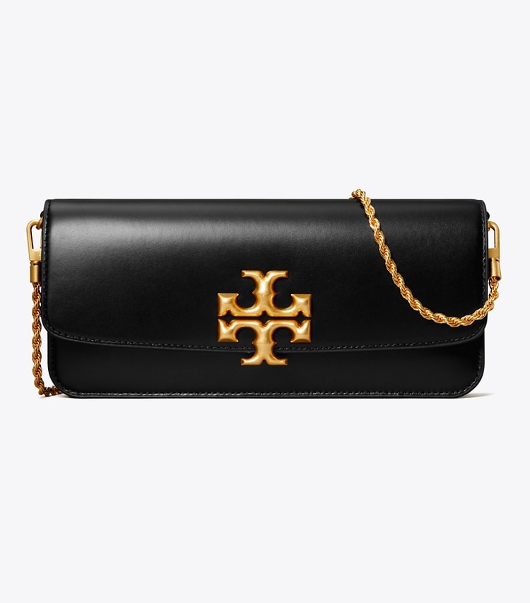 TORY BURCH ELEANOR CLUTCH - Black