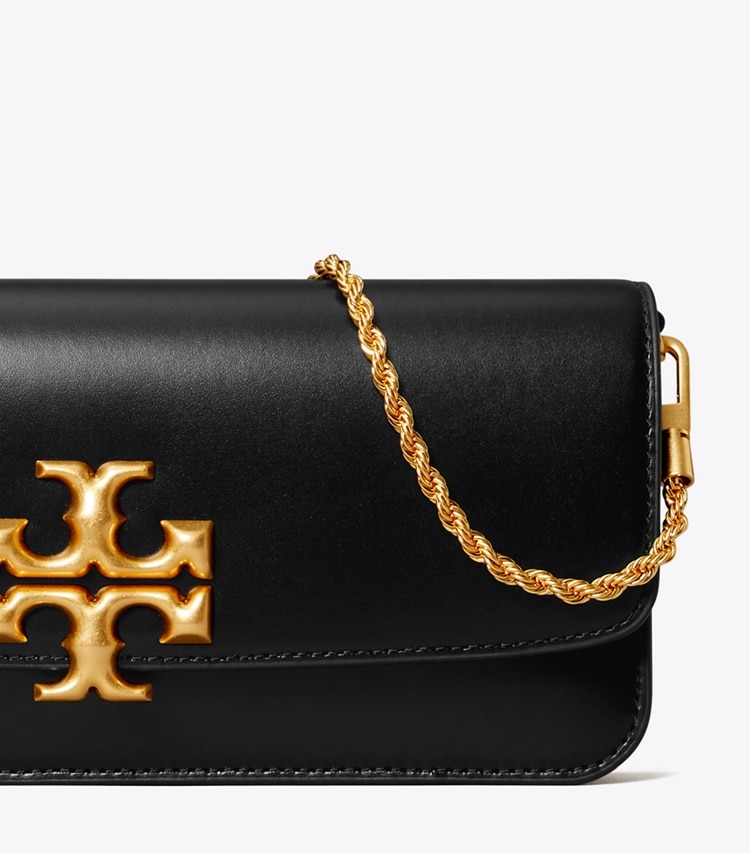 TORY BURCH ELEANOR CLUTCH - Black