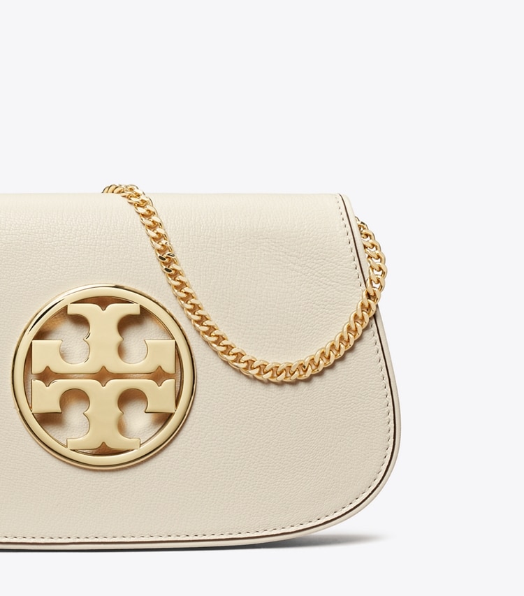 TORY BURCH REVA CLUTCH - New Ivory