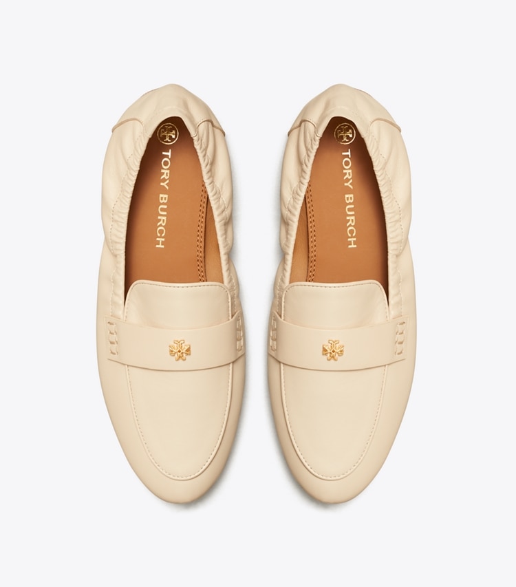 TORY BURCH BALLET LOAFER - New Cream