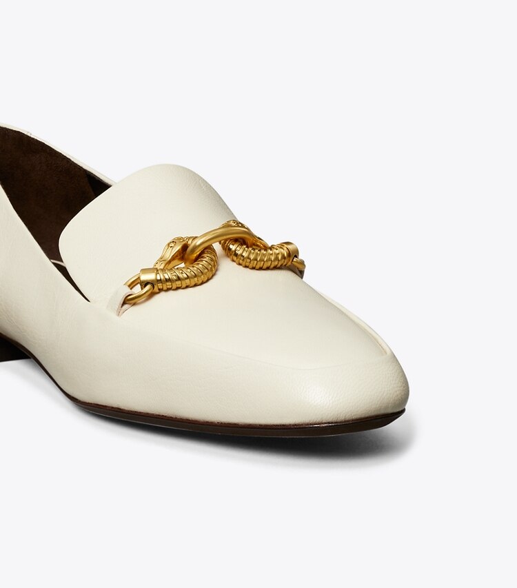 TORY BURCH JESSA LOAFER - Light Cream