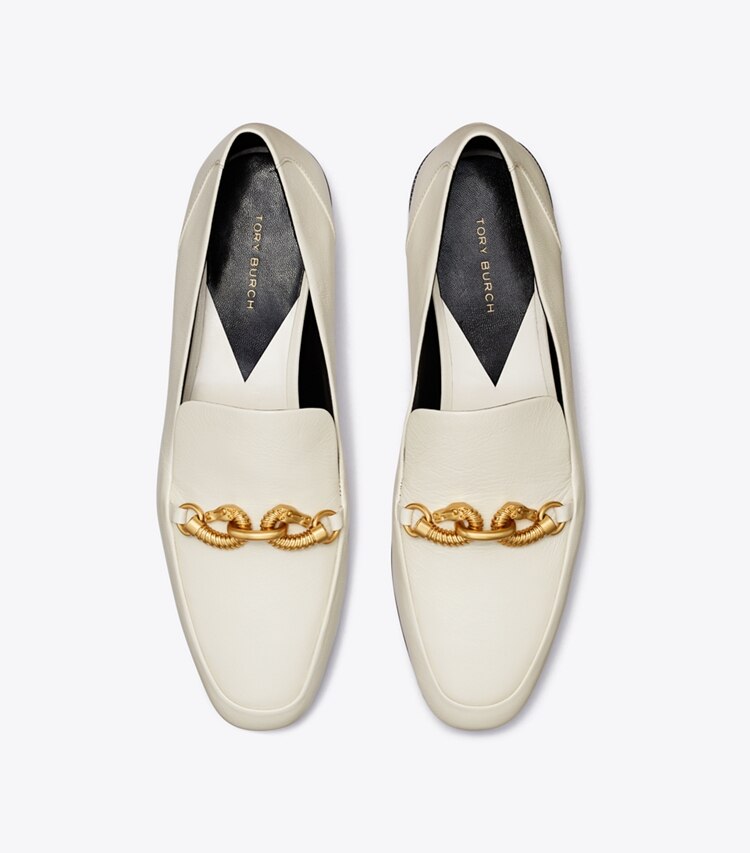 TORY BURCH JESSA LOAFER - Light Cream