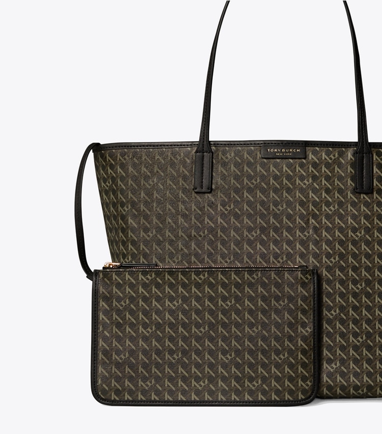 TORY BURCH EVER-READY ZIP TOTE - Black