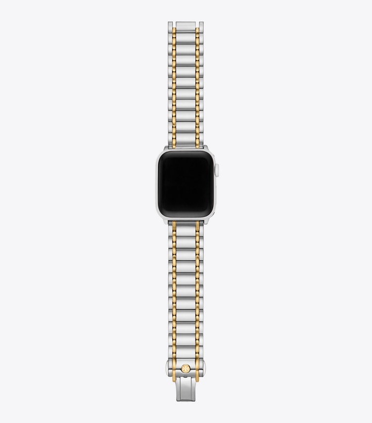 TORY BURCH MILLER BAND FOR APPLE WATCH, TWO-TONE GOLD/STAINLESS STEEL - Silver/Gold 1