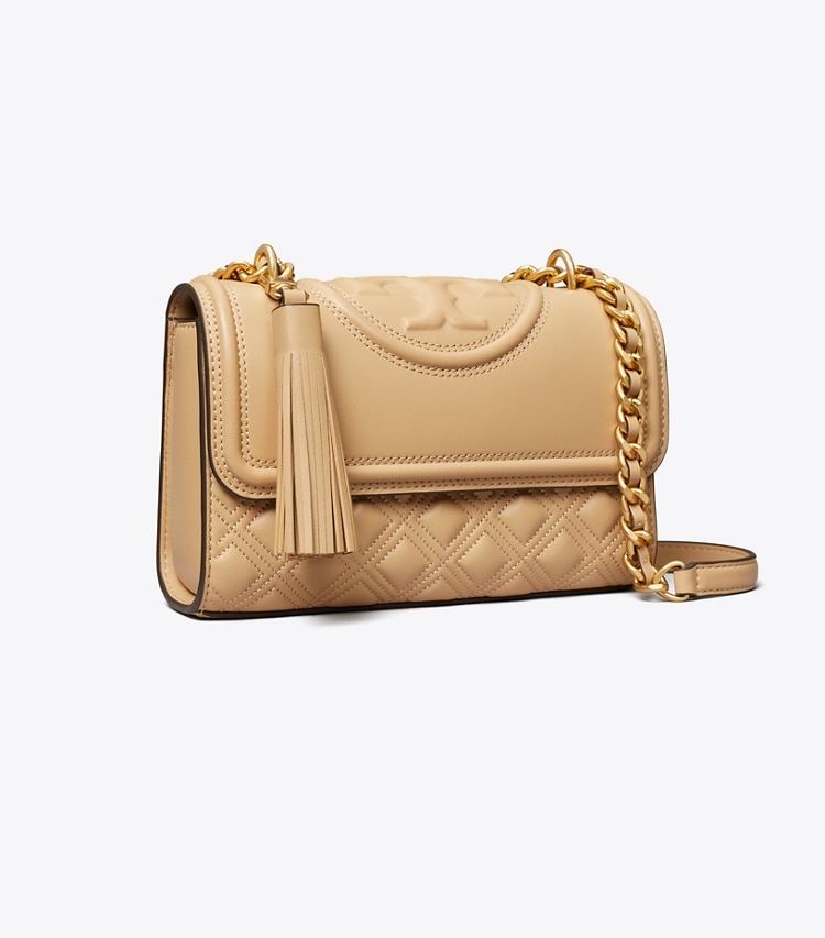 TORY BURCH SMALL FLEMING CONVERTIBLE SHOULDER BAG - Desert Dune