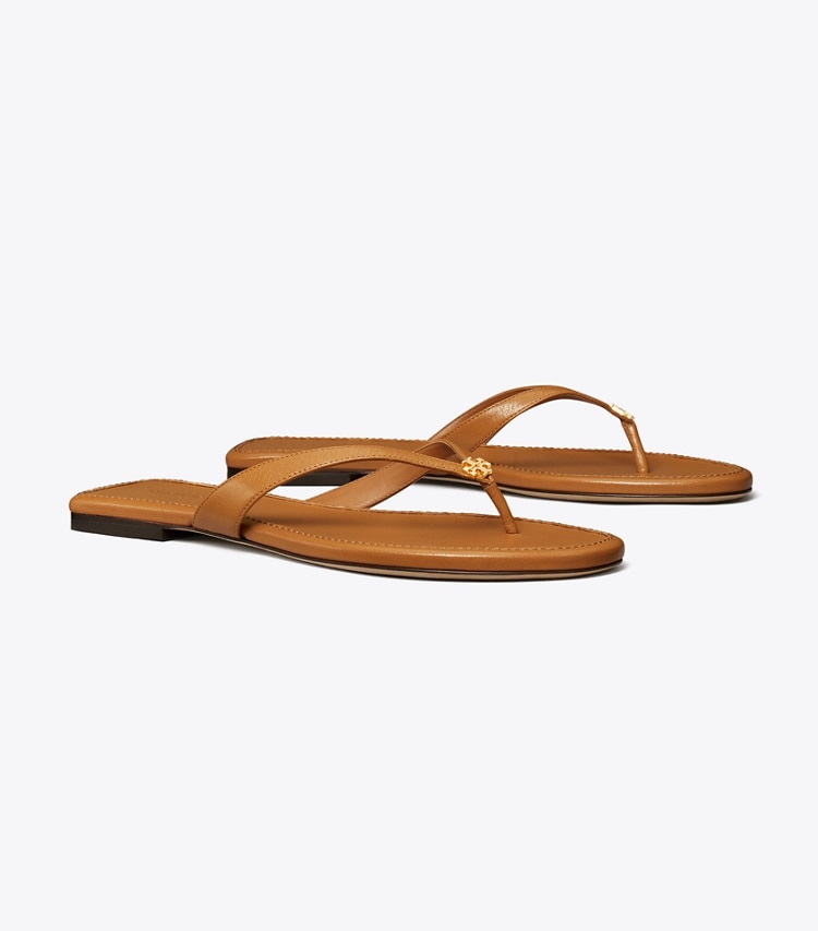 TORY BURCH CLASSIC FLIP-FLOP - Caramel Corn