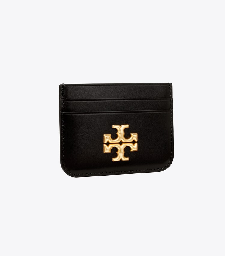 TORY BURCH ELEANOR CARD CASE - Black