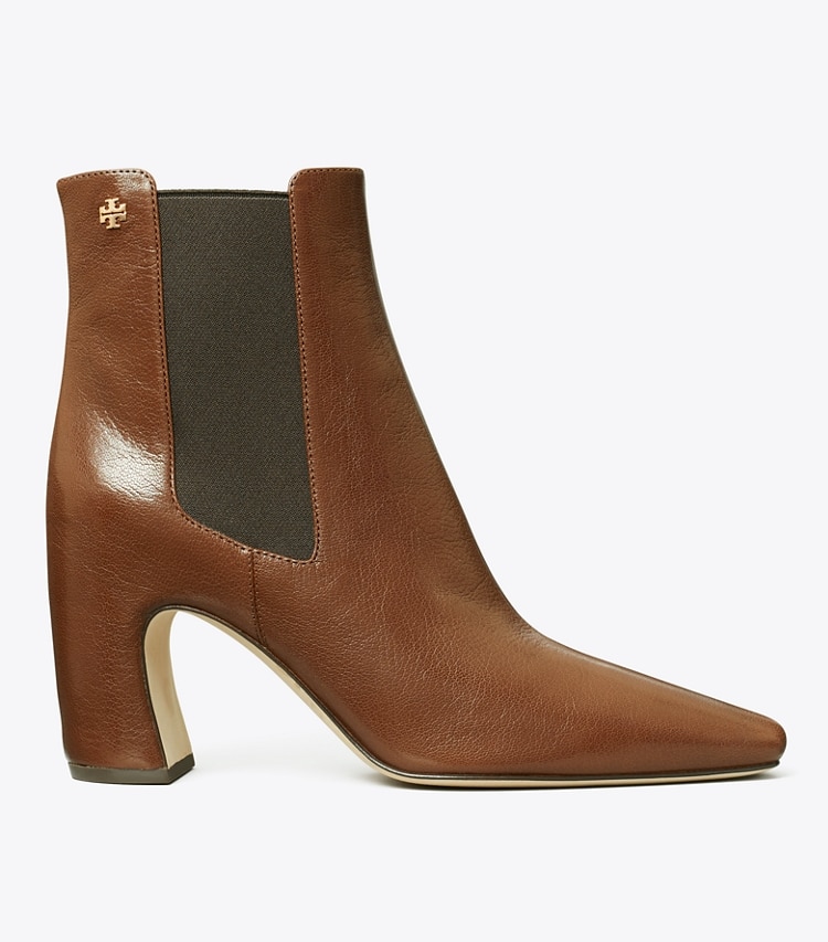 TORY BURCH BANANA CHELSEA BOOT - Coco Brown / Dark Brown