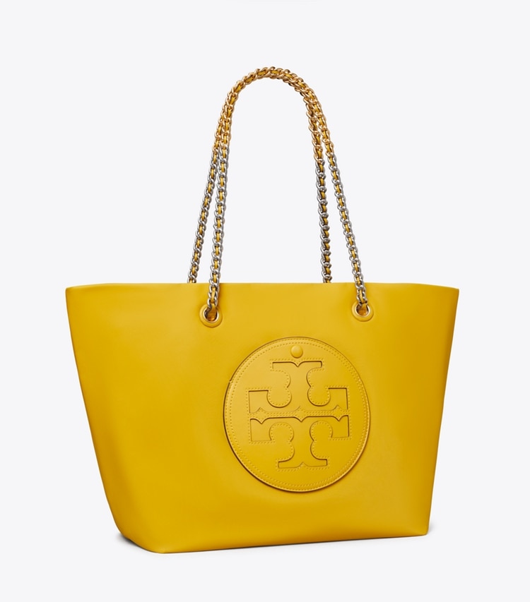 TORY BURCH ELLA CHAIN TOTE - Deep Canary