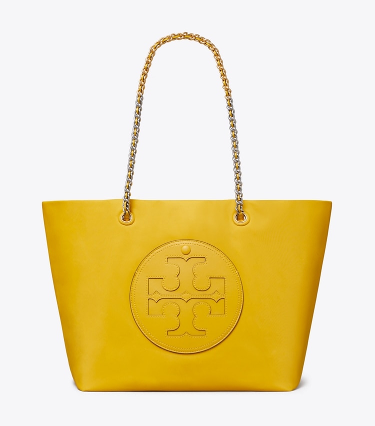 TORY BURCH ELLA CHAIN TOTE - Deep Canary