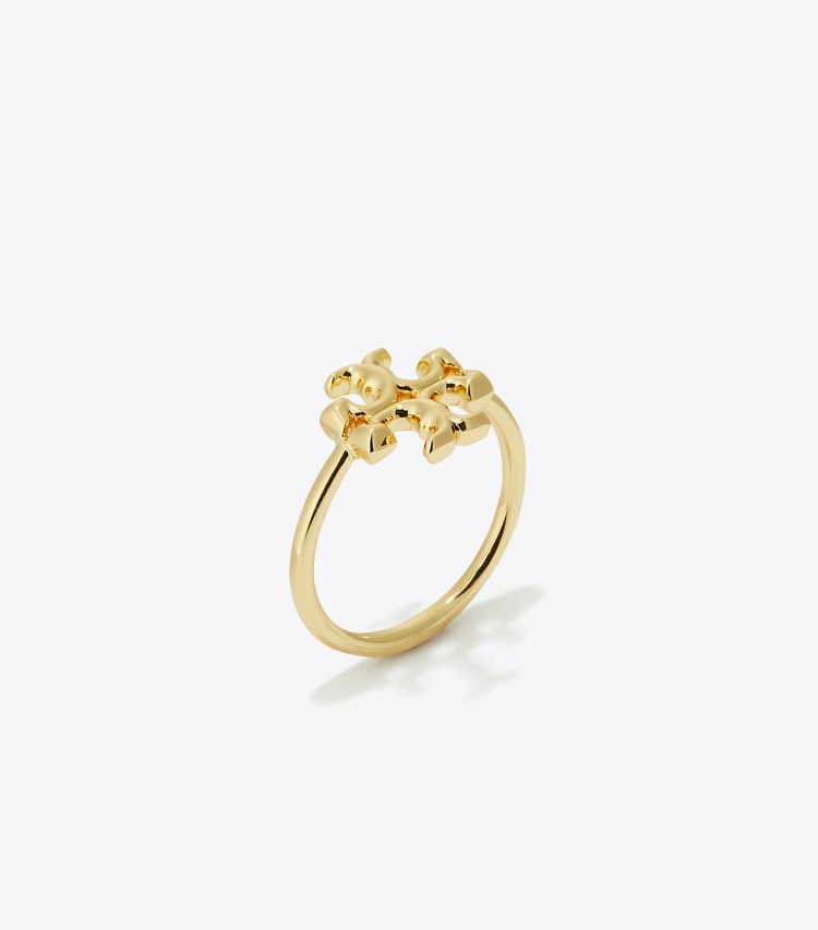 TORY BURCH ELEANOR RING - Tory Gold