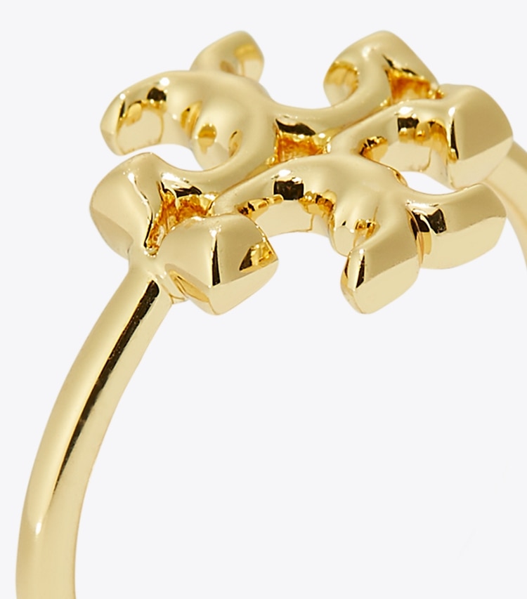 TORY BURCH ELEANOR RING - Tory Gold - Click Image to Close