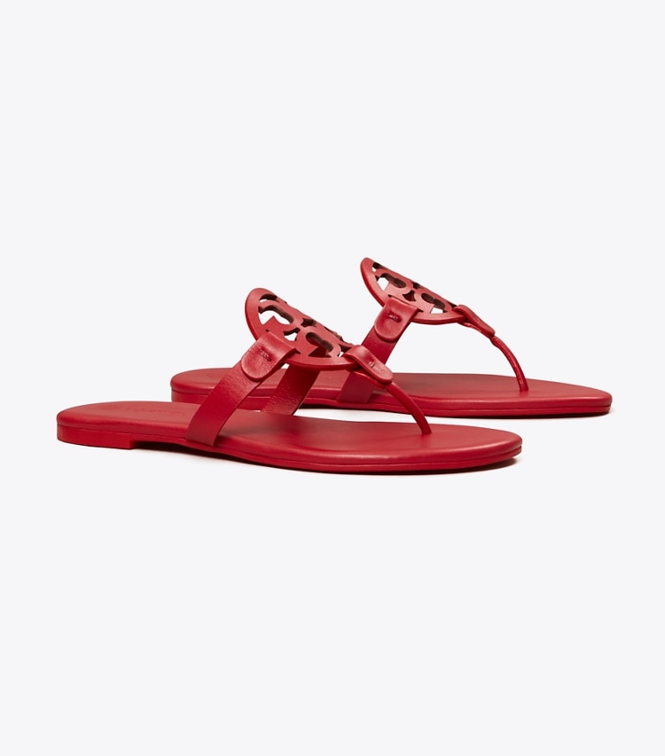 TORY BURCH MILLER SOFT SANDAL - Tory Red