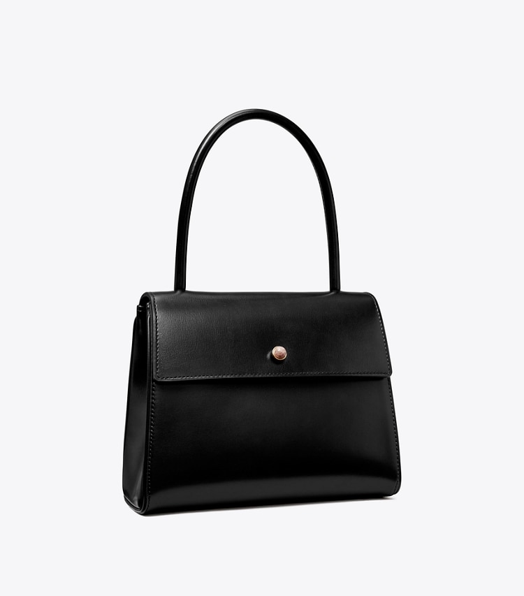 TORY BURCH SMALL DEVILLE BAG - Black - Click Image to Close