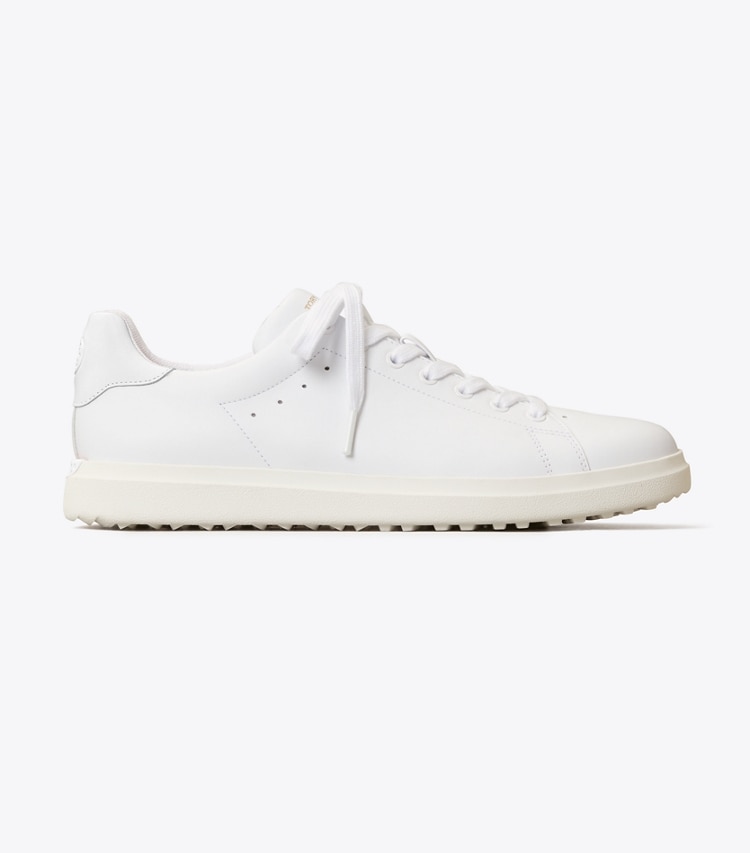 TORY BURCH HOWELL GOLF SNEAKER - Titanium White