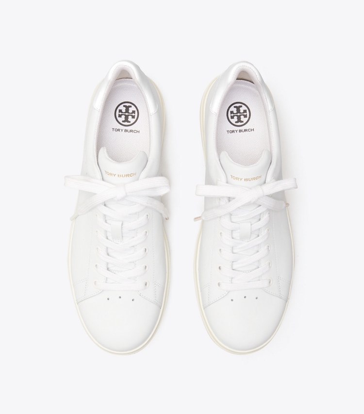 TORY BURCH HOWELL GOLF SNEAKER - Titanium White